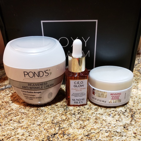 Sunday Riley/Pond's Other - New Sunday Riley CEO Glow & 2 Anti Wrinkle Creams